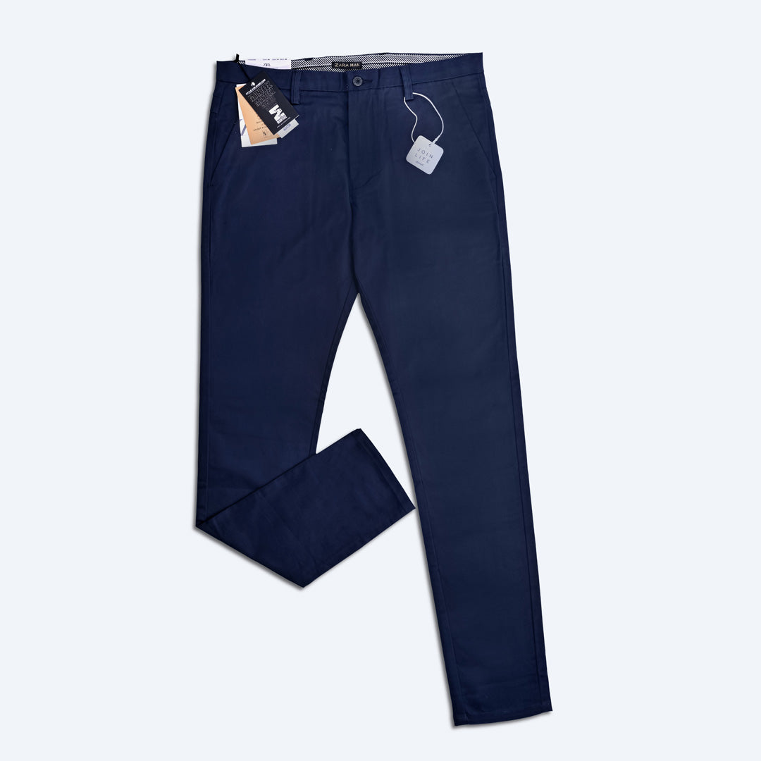 navy-blue chinos pant