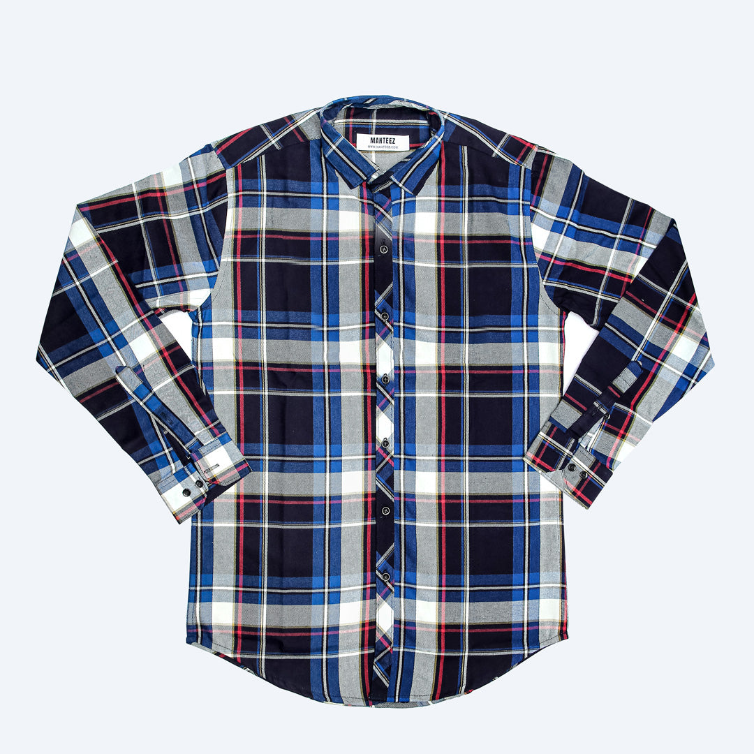 Glen Plaid Check Formal Shirt